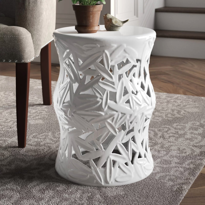 Swanson Ceramic Accent Stool