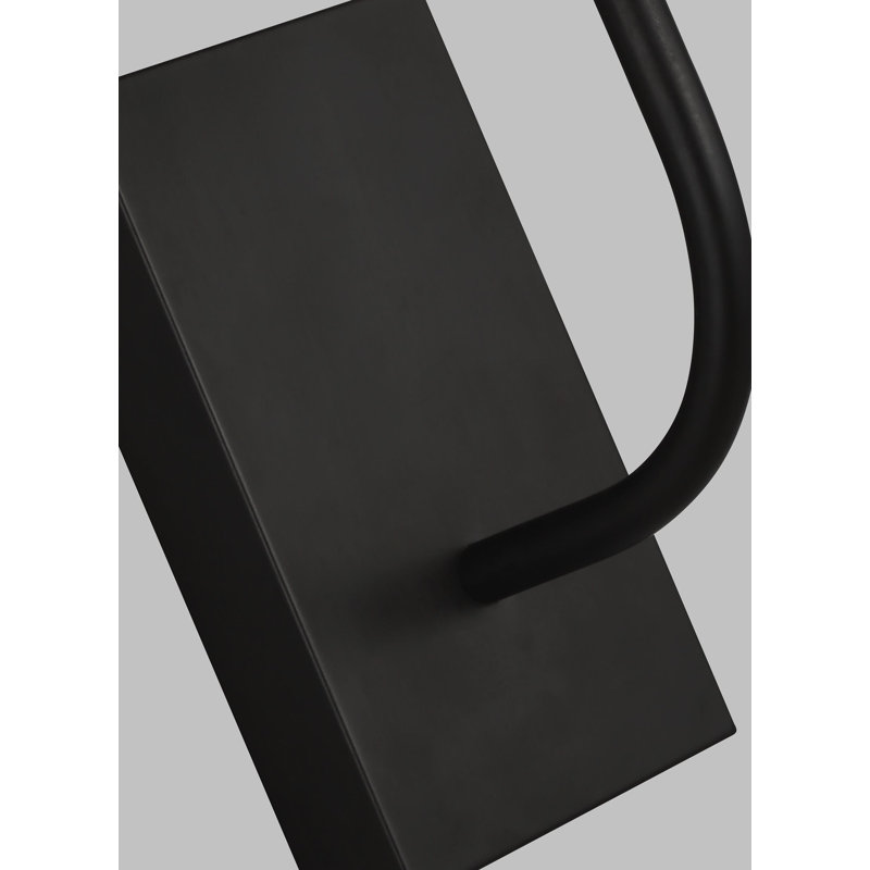 Brianna 1 - Light Candle Wall Light, Aged Iron