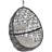 Errol Resin Wicker Egg Hanging Chair with Cushions - Gray-1590794306