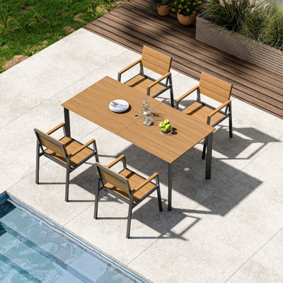 5PCS Patio Dining Set