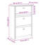 12 Pair Shoe Rack-1880409905