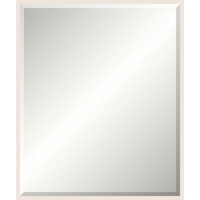Miroir blanc patiné