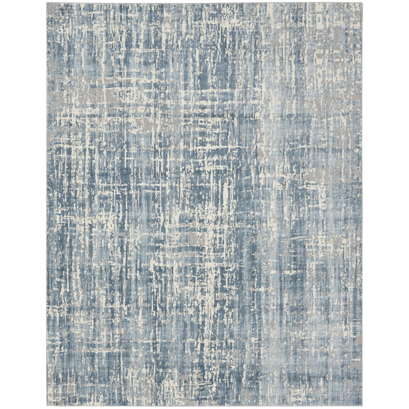 Abstract Area Rug, Rectangle 8' x 10'