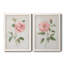Grandiflora I - Ensemble de 2 peintures sur toile encadrées-1704402011-1704402009