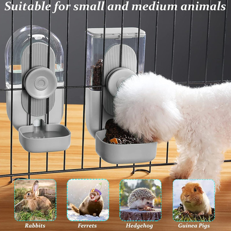 Distributeur automatique de nourriture pour animaux, Gris