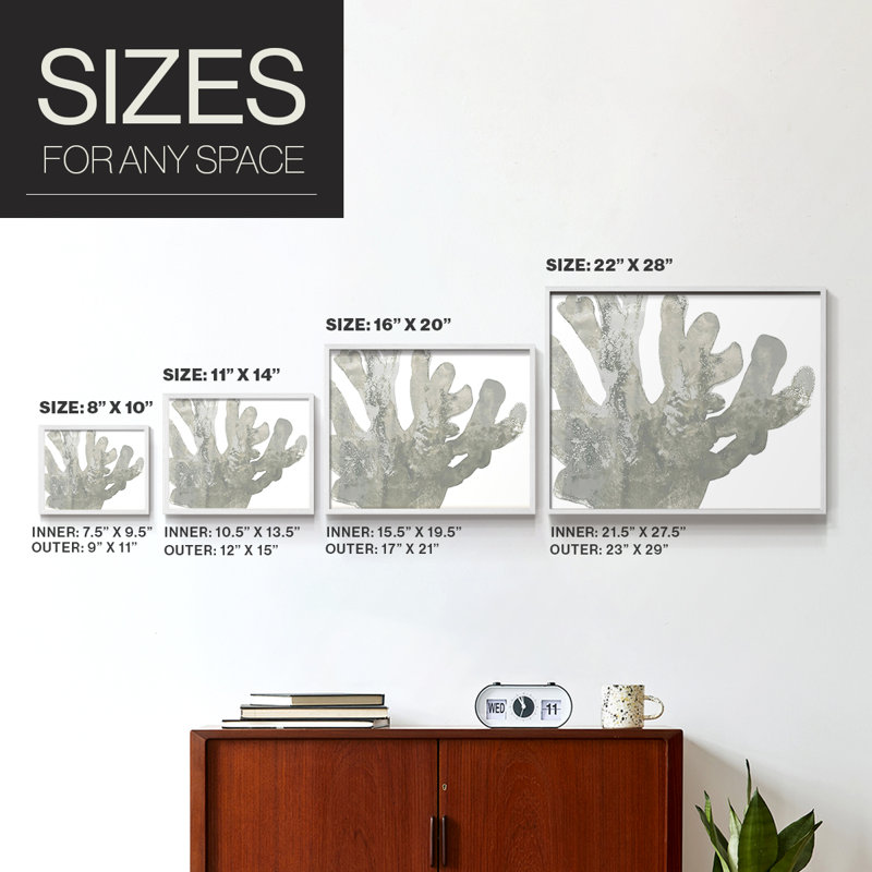 Stone Macro Coral I -Framed Print - Restickable
