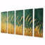 Ensemble de décorations murales «Green Golden Wheat Fields III - Farm»-163784262