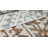 Kirshner Geometric Southwestern Performance Area Rug in Blue/Cream-748576821