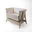 Cozee Air 2 Bedside Crib - Soft Walnut / Cocoa-125546135