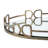 D18x2" Valentina Silver Round Mirror Tray,Large-125944250