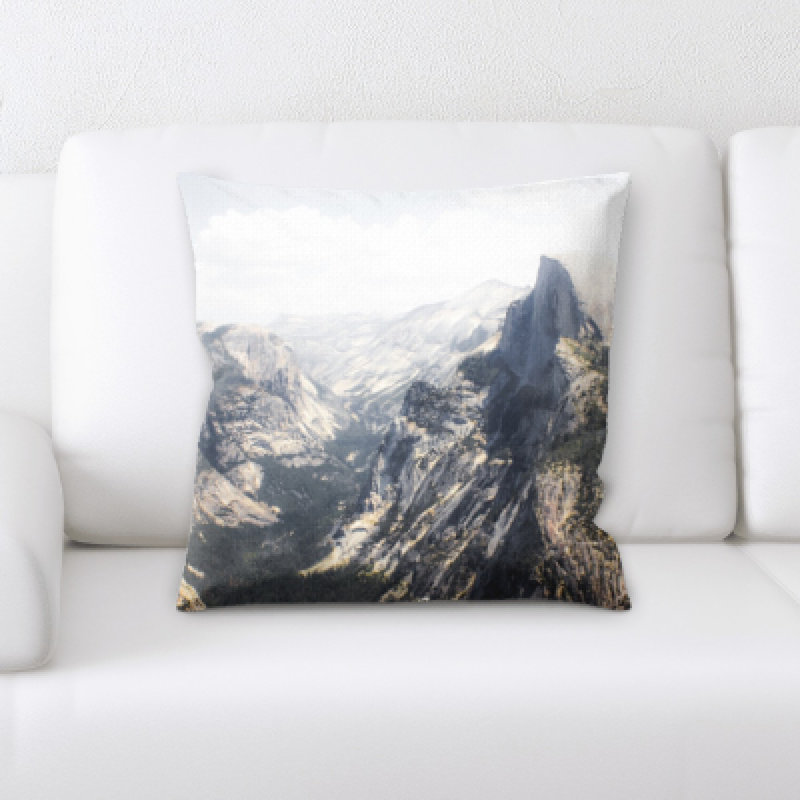 Microsuede Throw Pillow