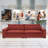 Irwin 104.72" Upholstered Sofa