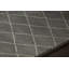 Gaia Hand Knotted Wool Geometric Area Rug in Charcoal/White-1056975267