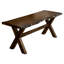 Banc en bois Gandy