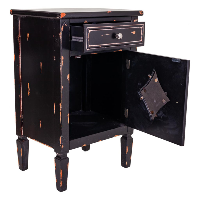 Alianie 48cm W Bedside Table