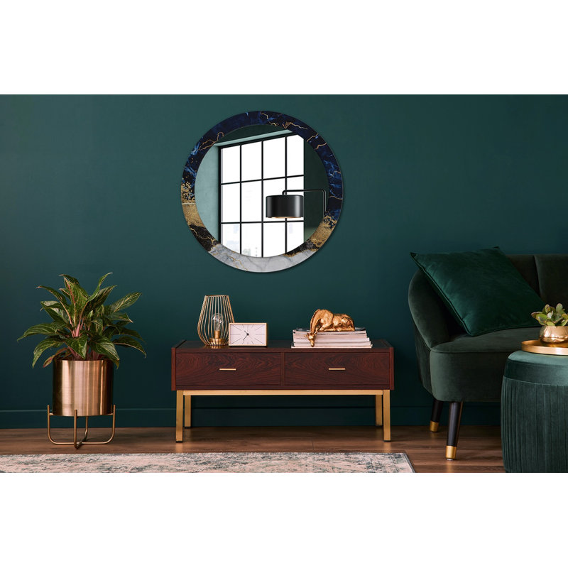 Huldar Glass Flat Wall Mirror