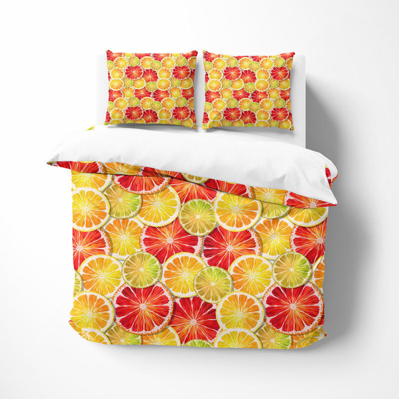 Abstract Duvet Cover, King Duvet Cover + 2 King Shams