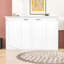 Lit simple escamotable en bois avec lattes