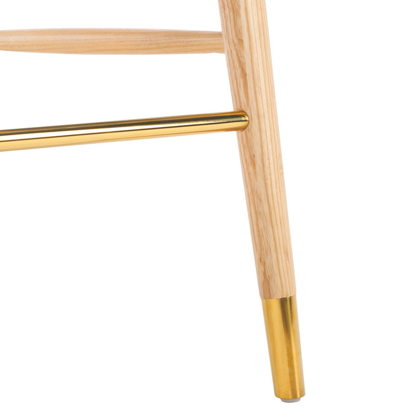 Tabouret Godfrey, Naturel, Tabouret de bar (siège d'une hauteur de 26,81 po)