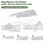 20 pi L 40 pi. Pergola tente D Party-126561897