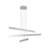 43.7 Inch LED Modern Linear Foyer Chandelier High Ceiling Stairwell Lighting-999097557-999097552-999097555