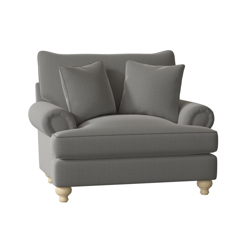 Fauteuil Duckling, Sergé performance gris Peyton 41, Lin, Oui