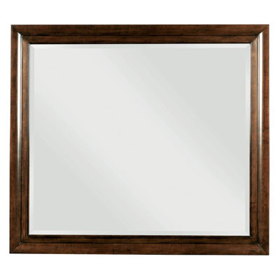 Eliah Solid Wood Rectangle Dresser Mirror
