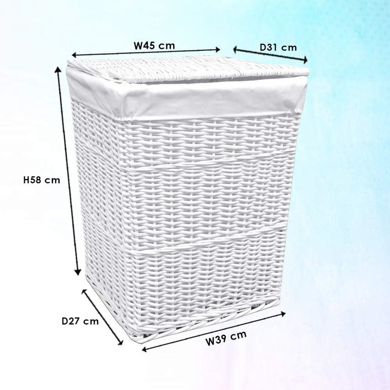 Wicker Laundry Basket