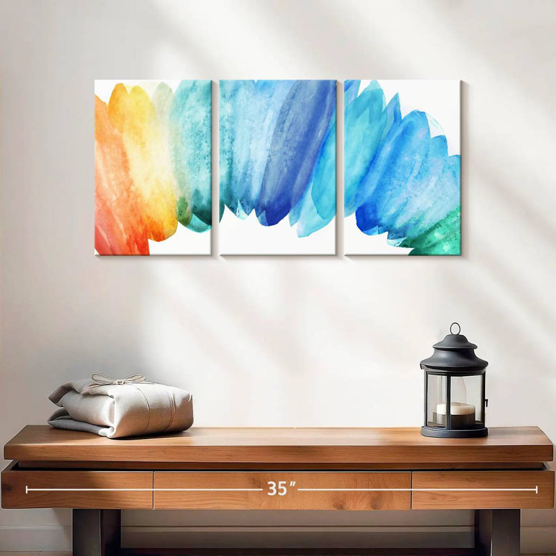 Avery Burst Of Rainbow, H 12 po x l 26 po