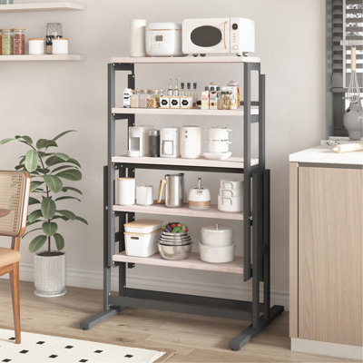 Table de salle à manger convertible multifonctionnelle en bois d'acajou massif blanc rétro, table basse pour changer d'espace, tablette pour la salle à manger ou la cuisine
