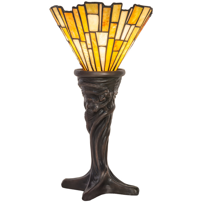 Rustic Lodge Torchiere Table Lamp