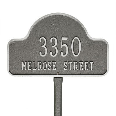 Arch Lawn Insert Plaque