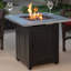 The Wakefield Steel Propane Fire Pit Table
