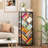Tree Bookshelf - 9 Tier Floor Standing Tree Bookshelf for CDs/Movies/Books