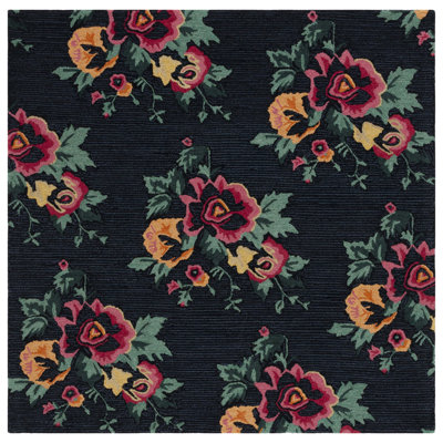 Melia Hand Tufted Wool Floral Rug