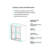 56-60"W X 75"H Double Sliding Shower Door, Aluminium Alloy Frame In Matte Black, 5/16" (8Mm) Thick SGCC Tempered Clear Glass.