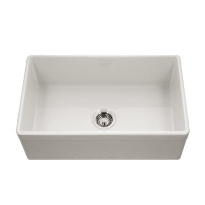 Évier de cuisine en argile réfractaire Platus L 30 po x l 18 po Platus
