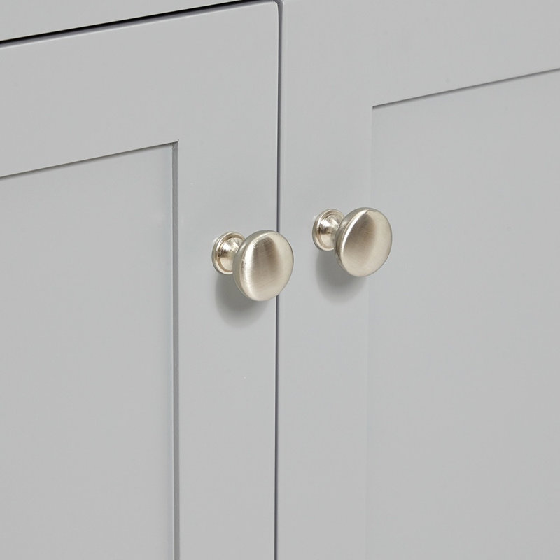 Ensemble de meuble-lavabo simple 37 po Partham, gris