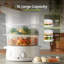 Vonshef 3 Tier Steamer 800w 9l