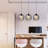 Modern 3-Light Crystal Pendant Chandelier