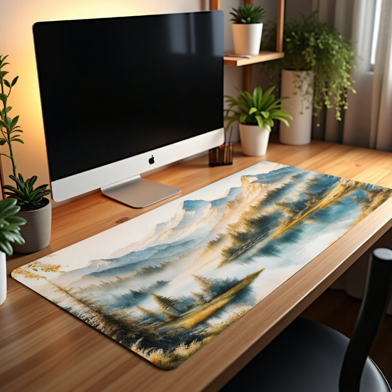 Polyester Desk Pad, 31.5x15.5