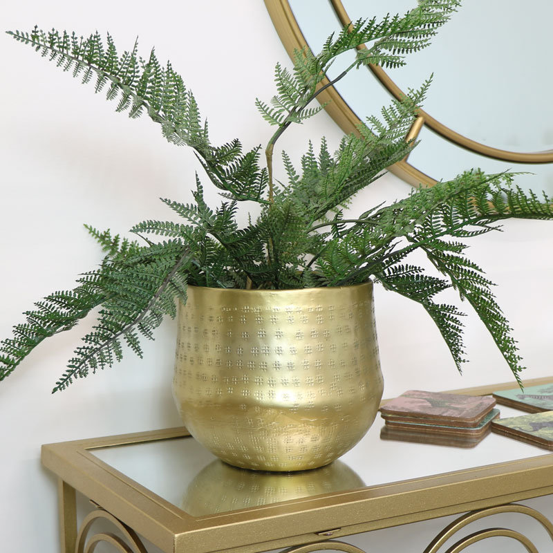 Minatare Metal Pot Planter