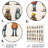 Grey People Patchwork Childrens Art II - Fractal Metal Wall Art Print-1852809073