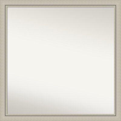 Shaletha Solid Wood Wall Mirror