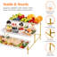 Plat de service divisé en plastique / acrylique Mercer41 Teighlor