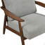 Mobilier de salon moderne 1 pièce gris