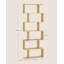 Geena 190.5 cm H x 70 cm W Geometric Bookcase-429631698