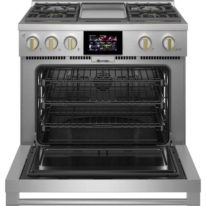 Monogram 36" Dual-Fuel Professional Range with Griddle