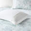 Édredon blanc pour très grand lit - 100% coton, broderie dollar de sable, rembourrage, literie en coton surdimensionnée et confortable avec rembourrage-124576445