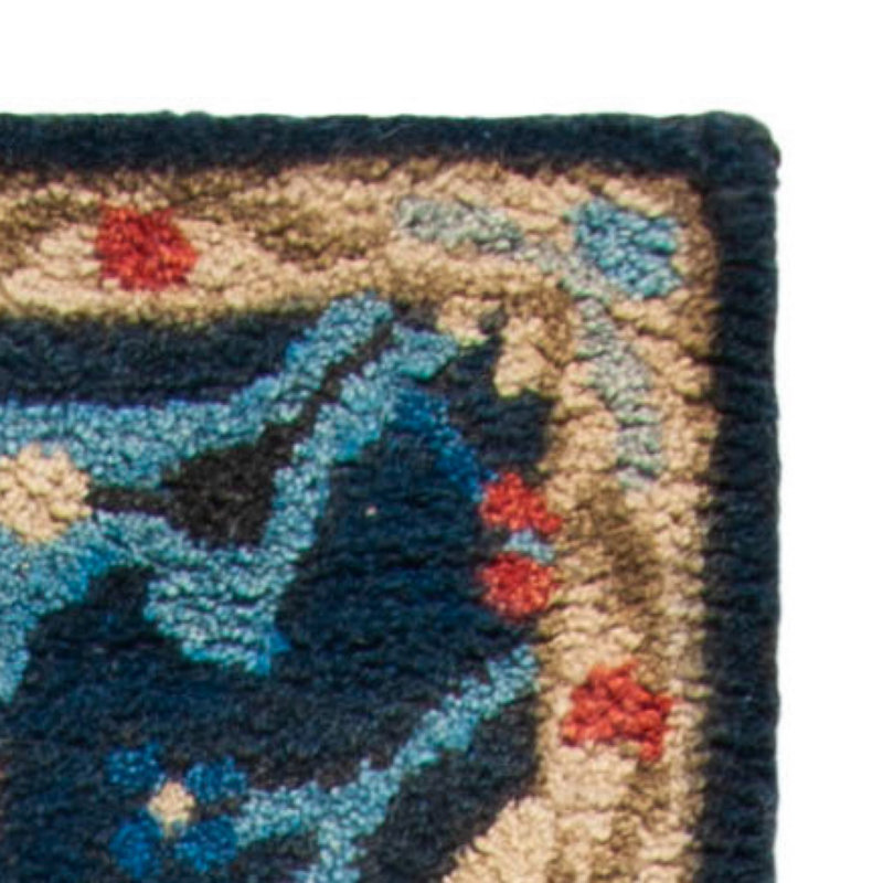 Wahcheechee Hand Tufted Wool Oriental Rug, Rectangle 3' x 5'